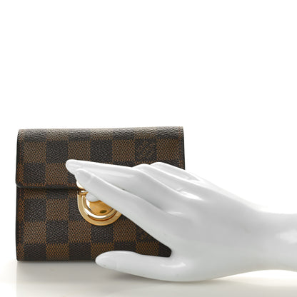 Louis Vuitton Damier Ebene Koala Compact Wallet 2 of 9