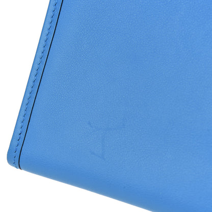 Hermes Swift Jige Duo Clutch Bleu Zanzibar 13 of 14