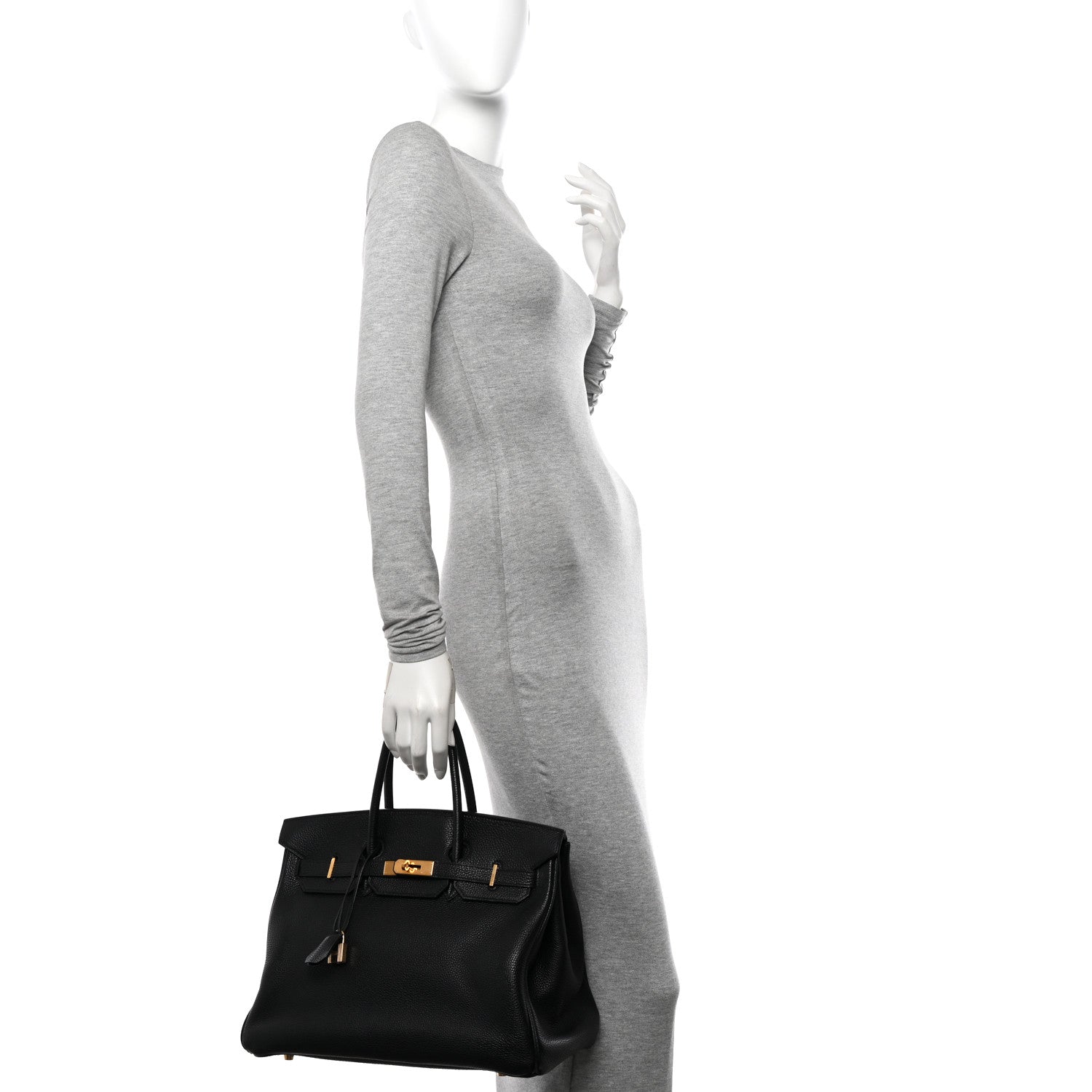 Hermes Togo Birkin 35 Black 2 of 14