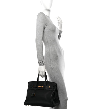 Hermes Togo Birkin 35 Black 2 of 14