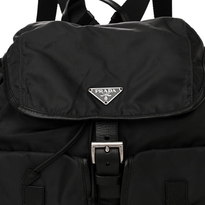 Prada Nylon Vela Medium Backpack Black 8 of 13