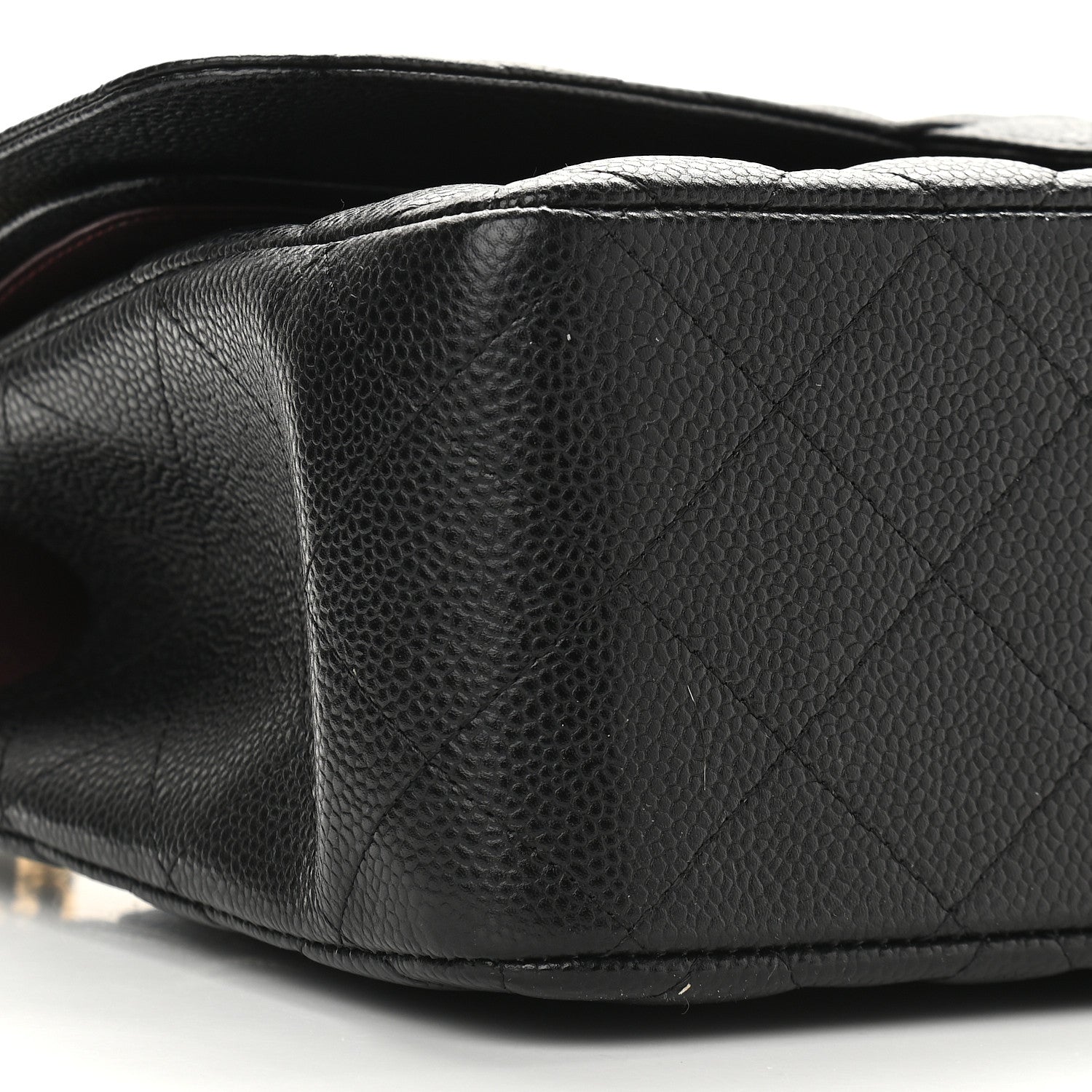 Chanel Caviar Quilted Jumbo Double Flap Black 7 of 8