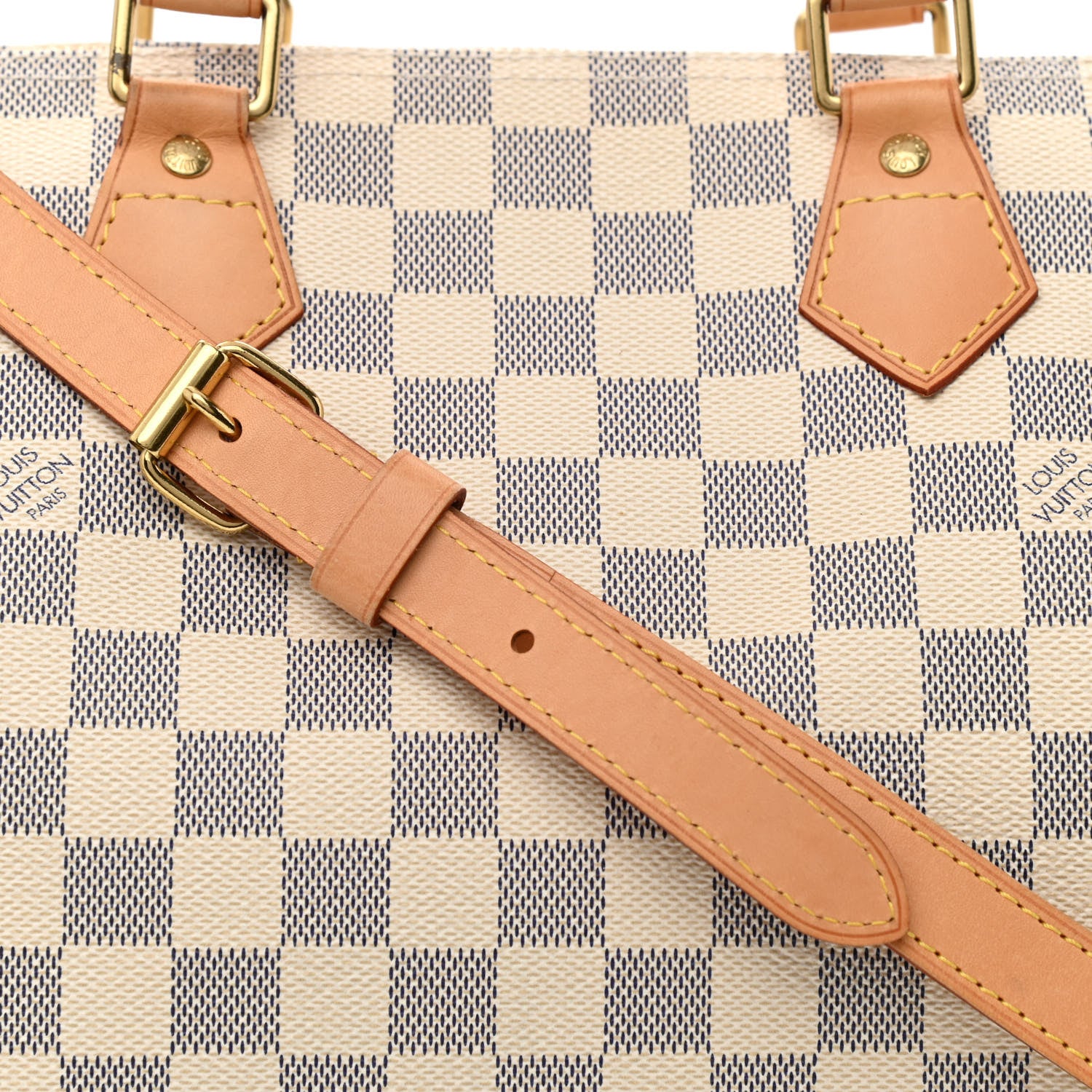 Louis Vuitton Damier Azur Speedy Bandouliere 30 8 of 12