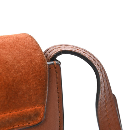 Chloe Suede Calfskin Small Faye Shoulder Bag Tobacco 5 of 9