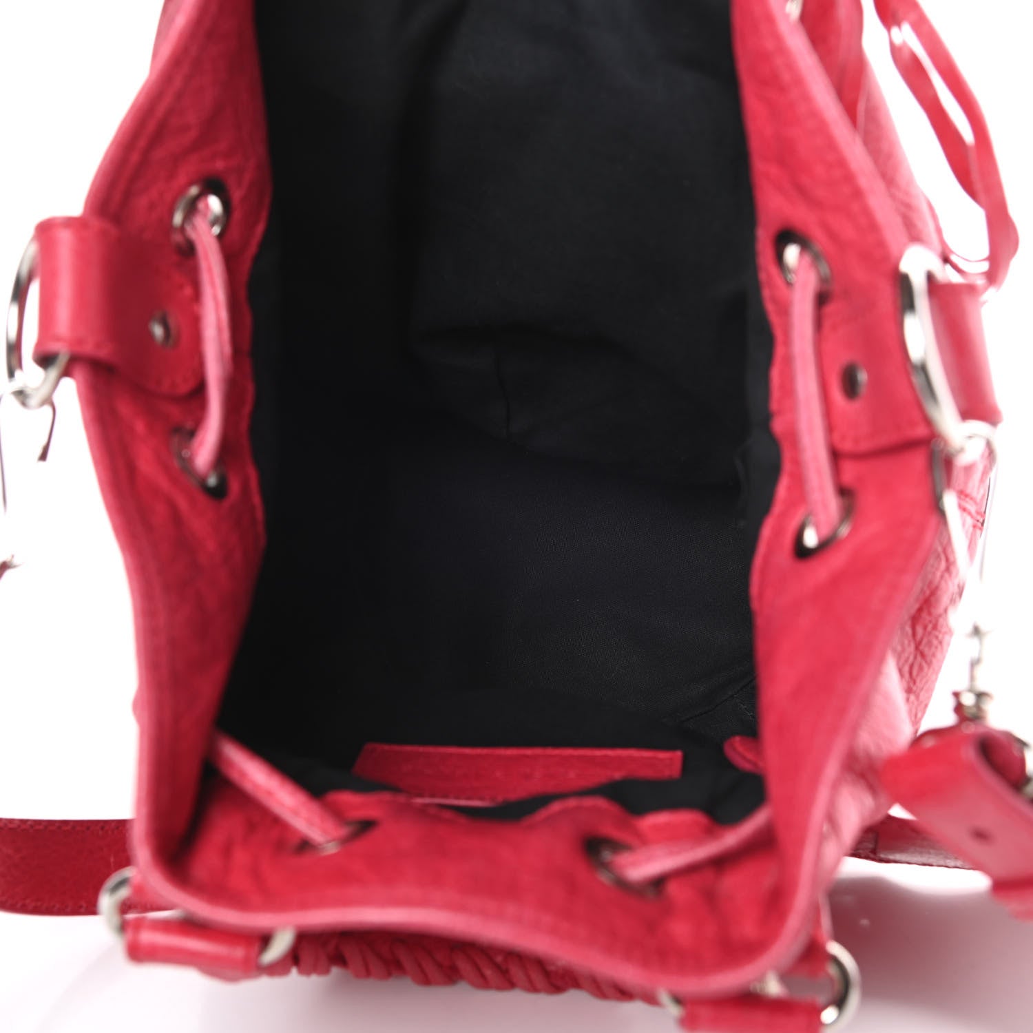 Balenciaga Agneau Giant 12 Silver Hardware Mini Pompon Rose Thulian 5 of 14