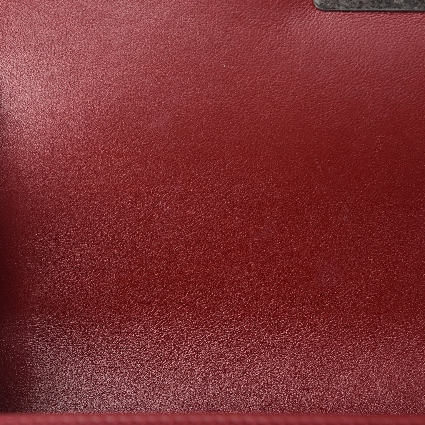 Calfskin Chevron Quilted Medium Boy Flap Dark Red