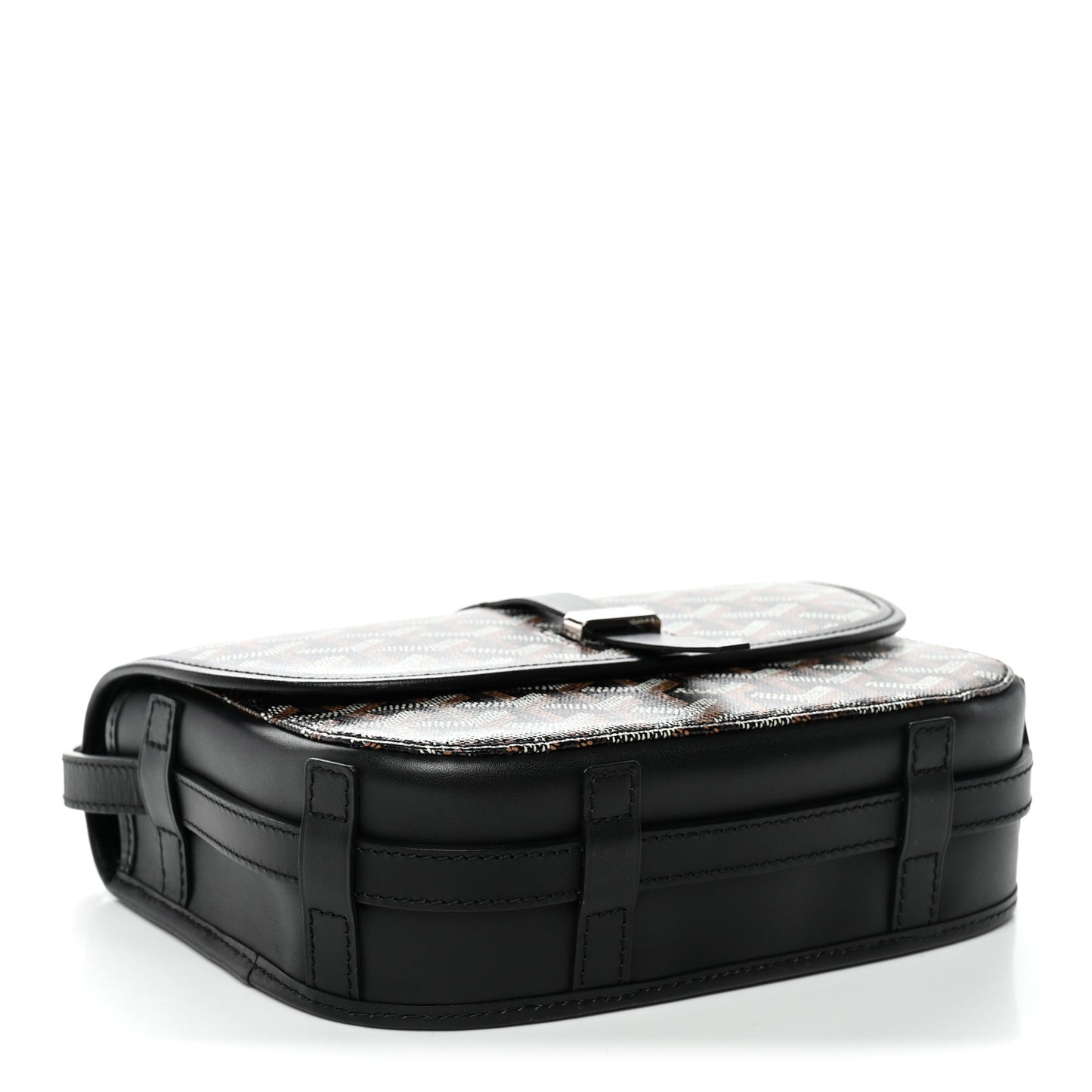 Goyardine Belvedere II PM Messenger Bag Black