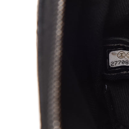 Chanel Grained Calfskin Quilted Waist Belt Bag Black 9 of 11