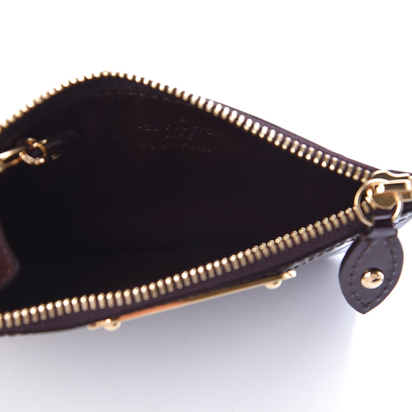Vernis Key Pouch Amarante