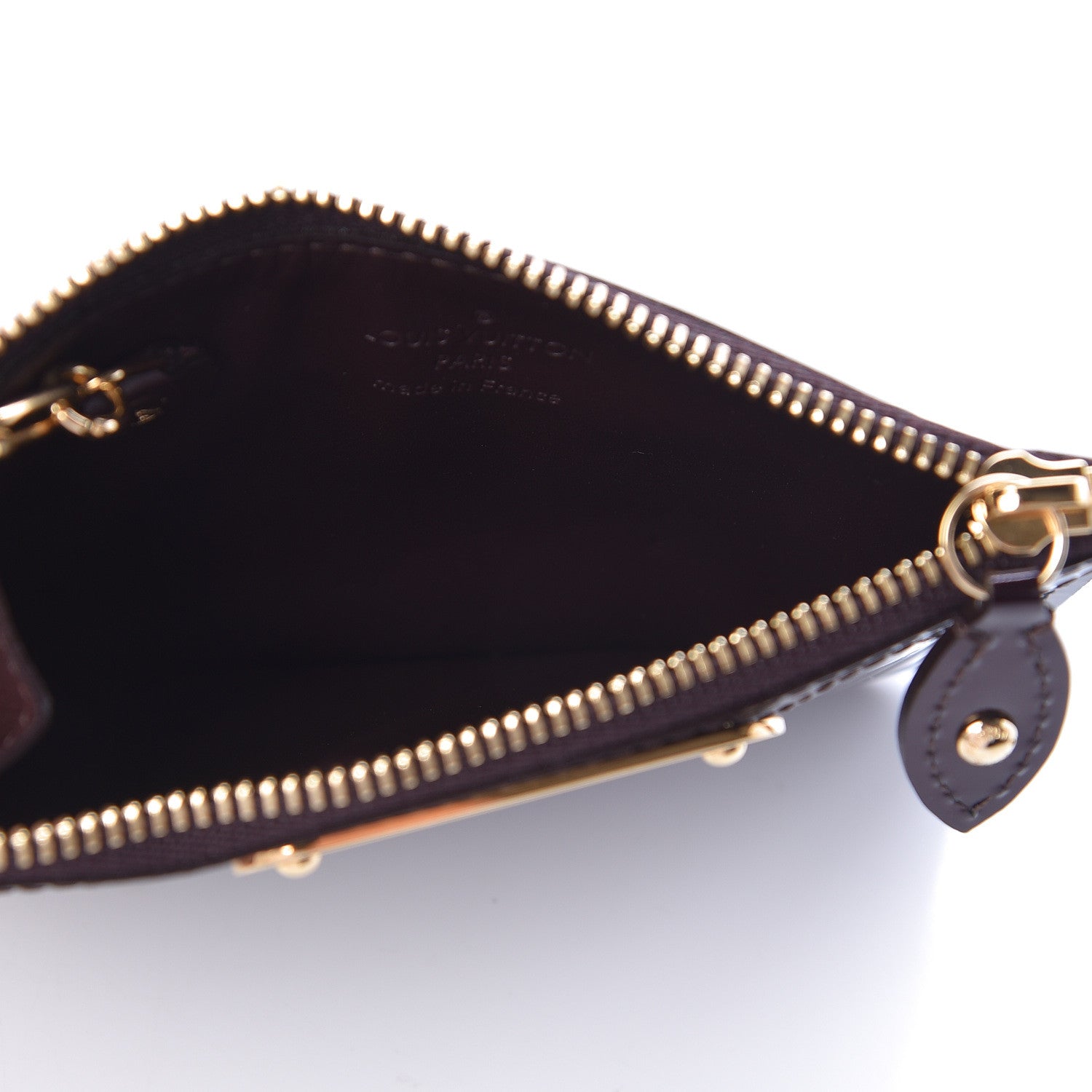 Louis Vuitton Vernis Key Pouch Amarante 5 of 6