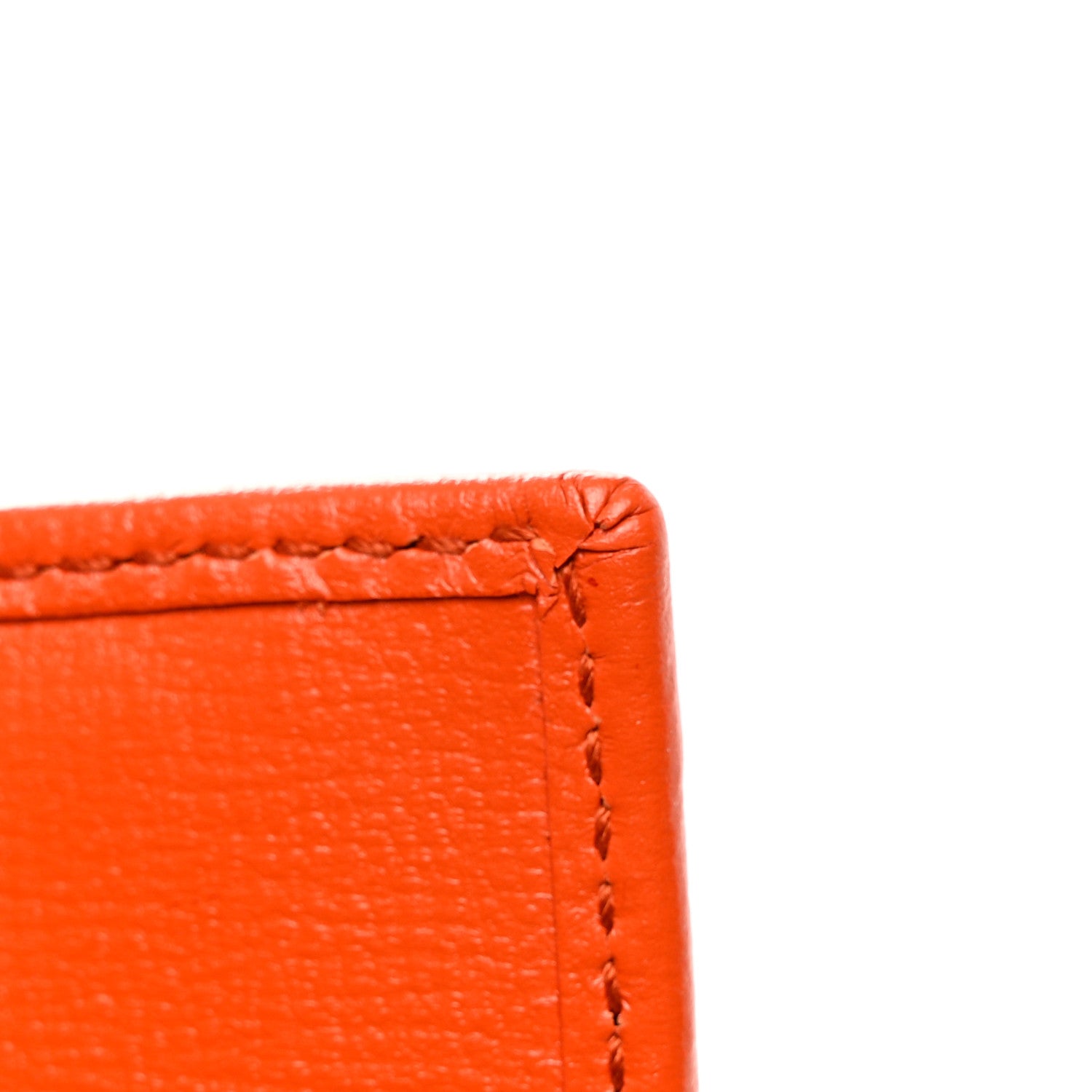Gucci Azalea Calfskin Enamel Horsebit 1955 Wallet On Chain Deep Orange 12 of 14