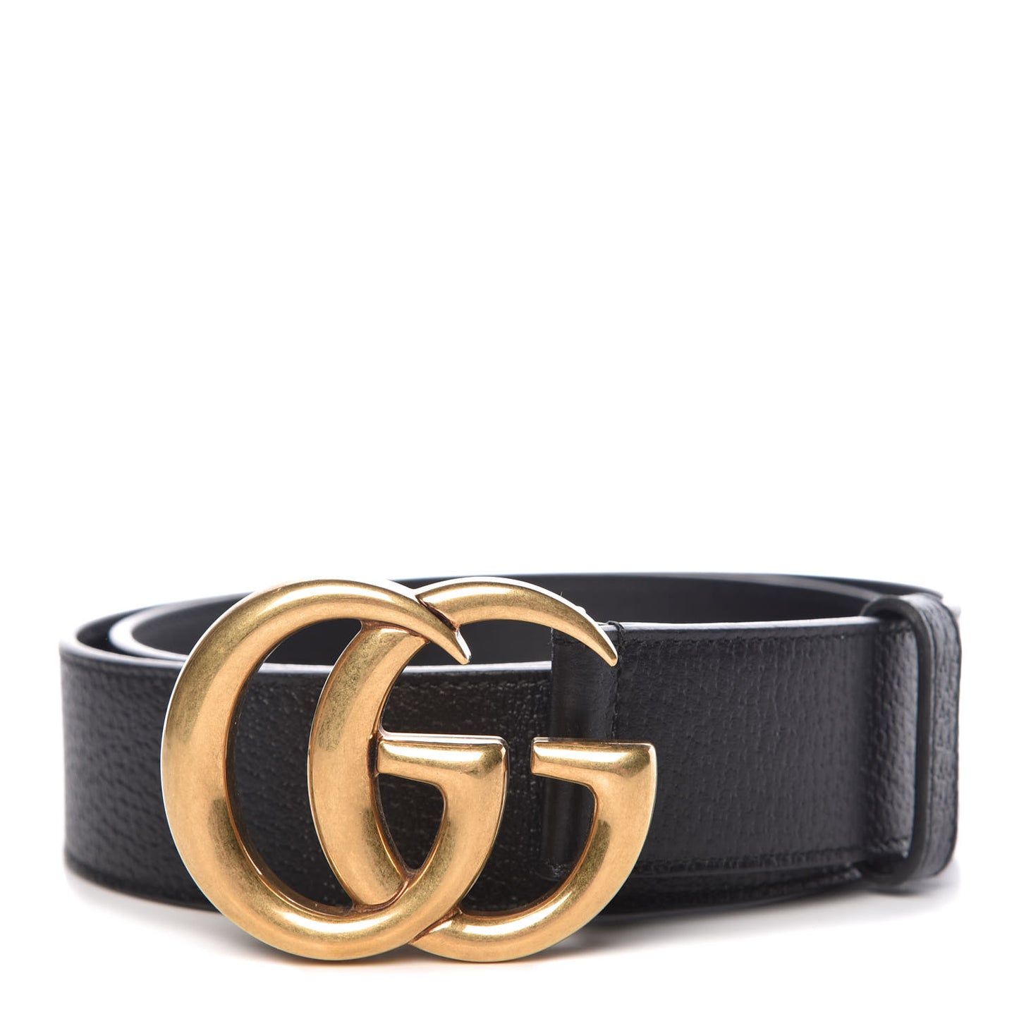 Textured Calfskin Double G 40mm Belt 90 36 Black