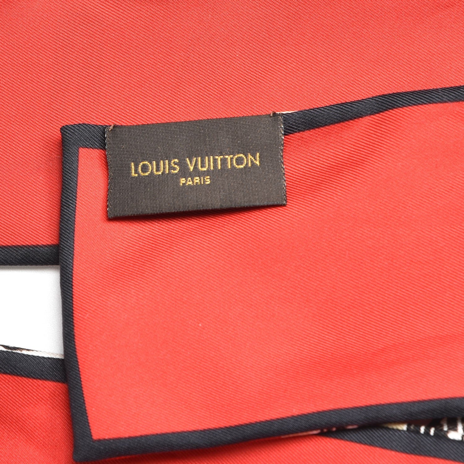 Louis Vuitton Silk Monogram Trunks Bandeau Brown 3 of 4