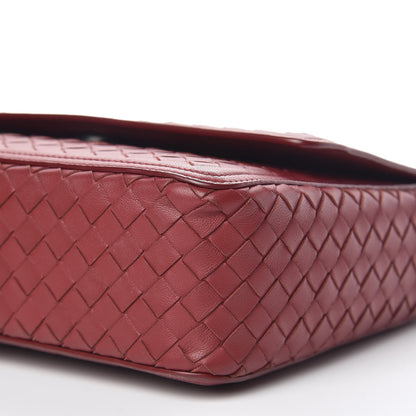 Bottega Veneta Nappa Intrecciato Alumna Bag China Red 7 of 16