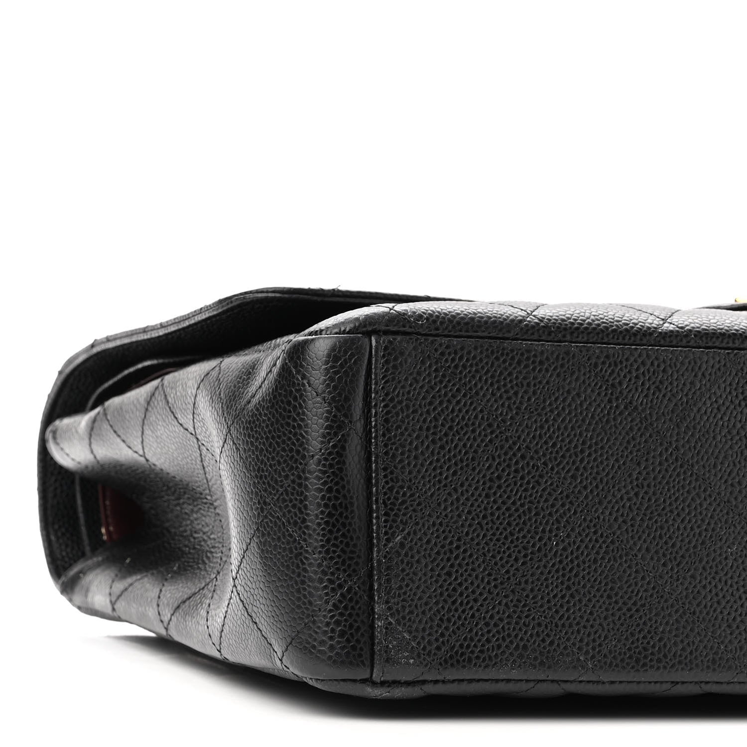 Chanel Caviar Quilted Maxi Double Flap Black 9 of 11