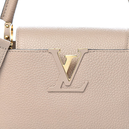 Louis Vuitton Taurillon Capucines PM Galet 10 of 10