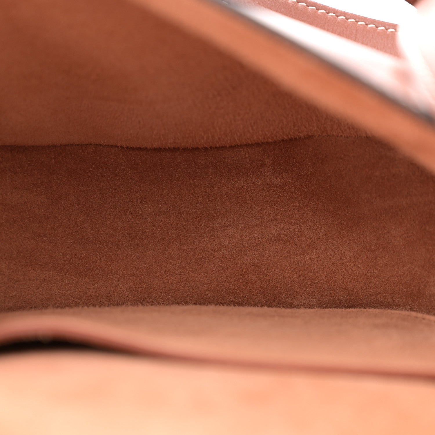 Celine Smooth Calfskin Cuir Triomphe Folco Crossbody Bag Tan 5 of 11