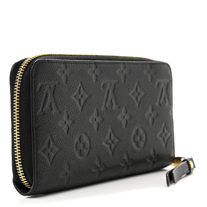 Louis Vuitton Empreinte Zippy Wallet Black 3 of 6