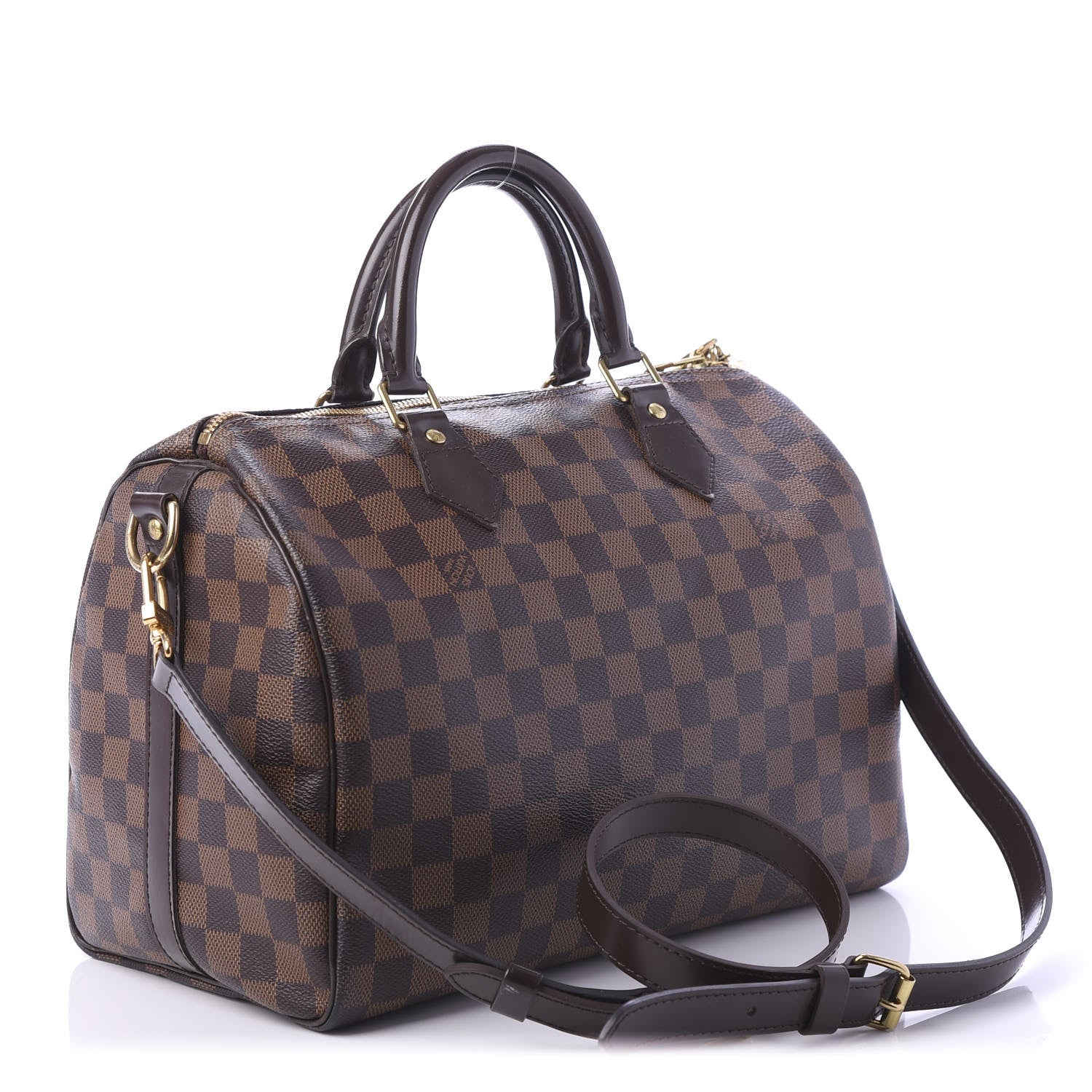 Louis Vuitton Damier Ebene Speedy Bandouliere 30 3 of 11