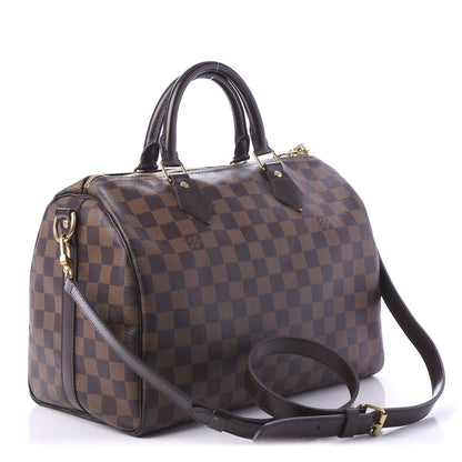 Louis Vuitton Damier Ebene Speedy Bandouliere 30 3 of 11