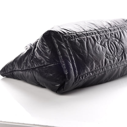 Chanel Nylon Quilted Medium Coco Cocoon Reversible Tote Black 12 of 15