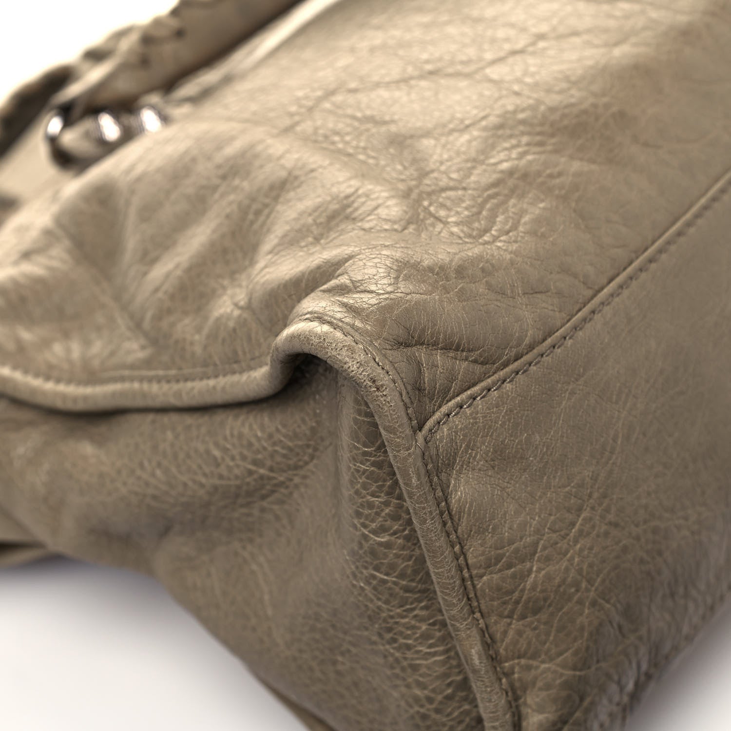 Balenciaga Agneau Giant 12 Silver Hardware City Latte Beige 10 of 12
