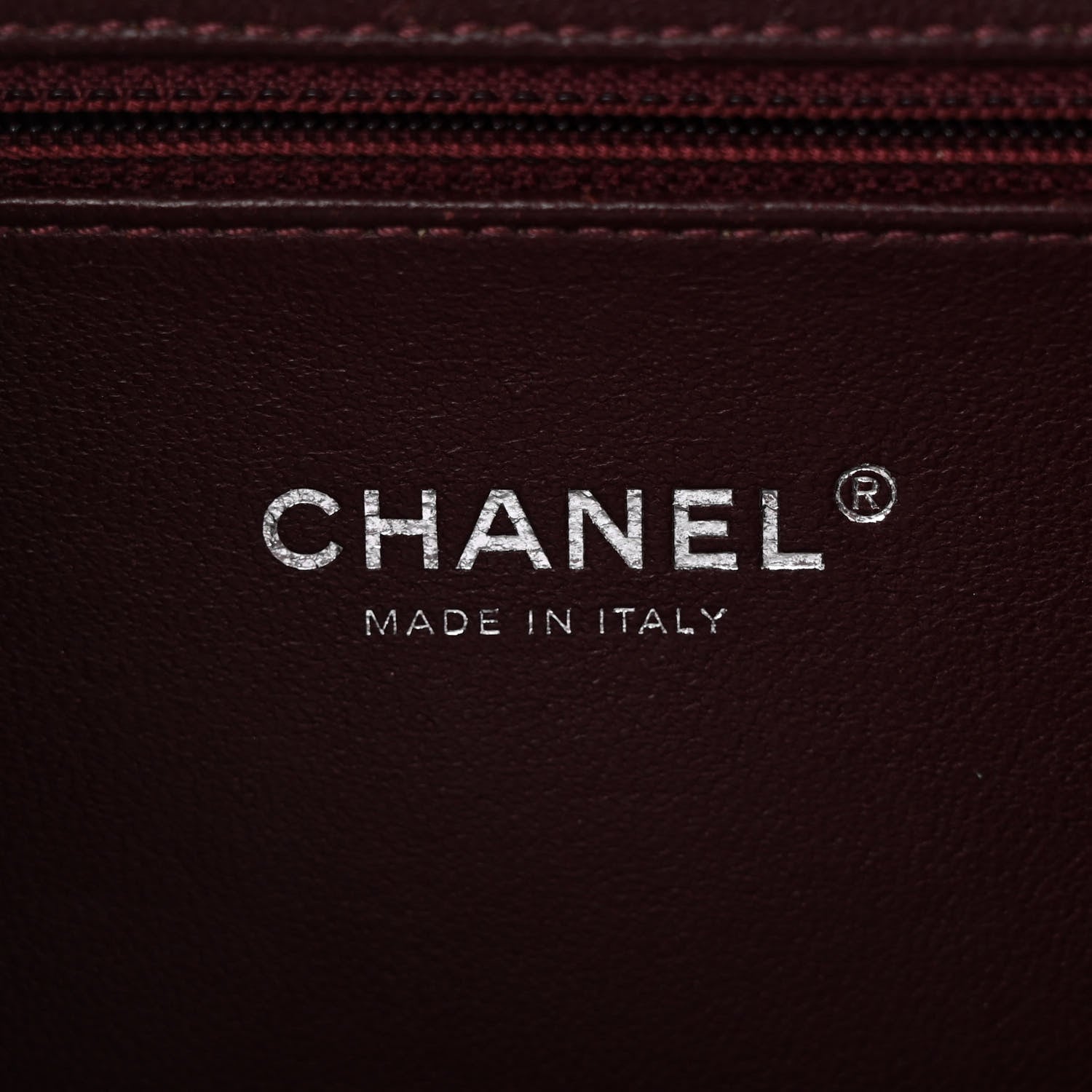 Chanel Metallic Caviar Quilted Medium CC Filigree Vanity Case Silver 6 of 11