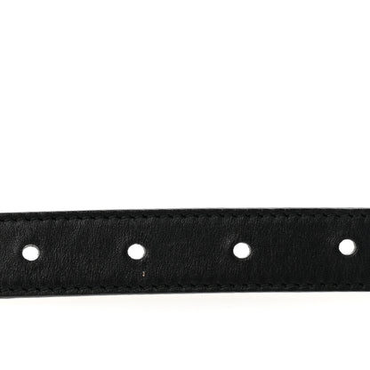 Gucci Calfskin Double G 20mm Belt 95 38 Black 3 of 9