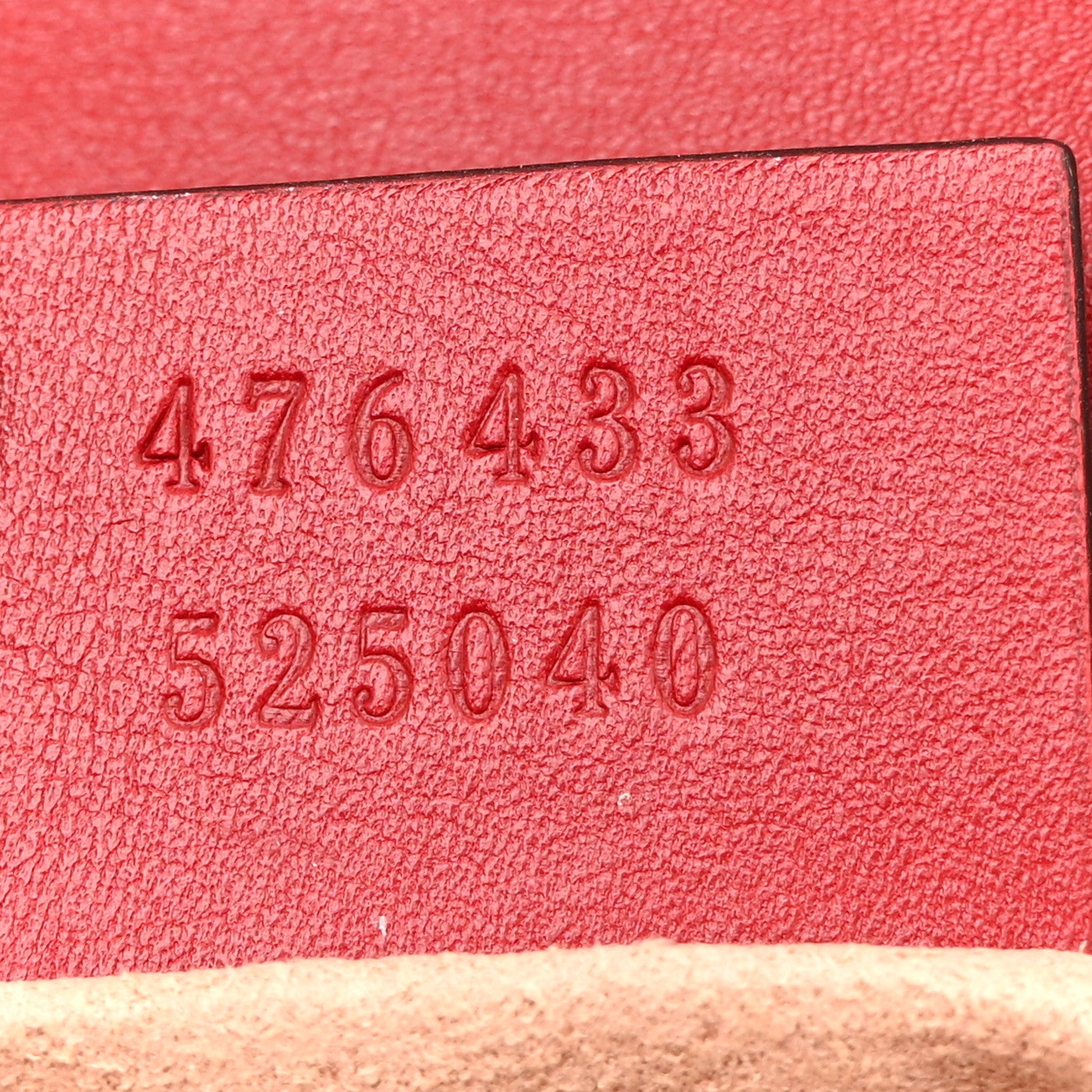 Gucci Calfskin Matelasse Super Mini GG Marmont Shoulder Bag Hibiscus Red 7 of 13