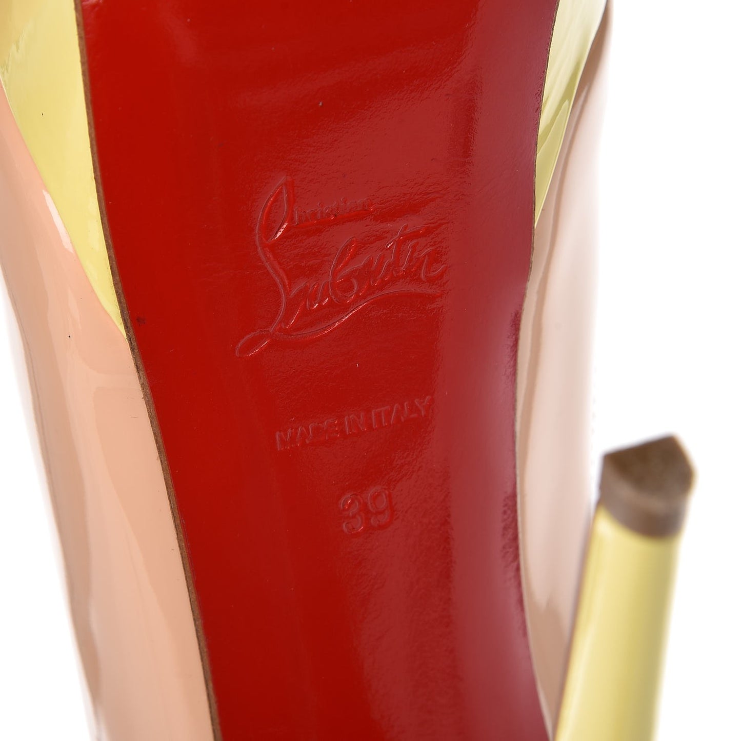 Patent Lady Peep Sling 150 Pumps 39 Poudre