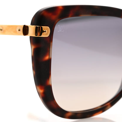Louis Vuitton Monogram Charlotte Z0782W Sunglasses Dark Tortoise 8 of 9