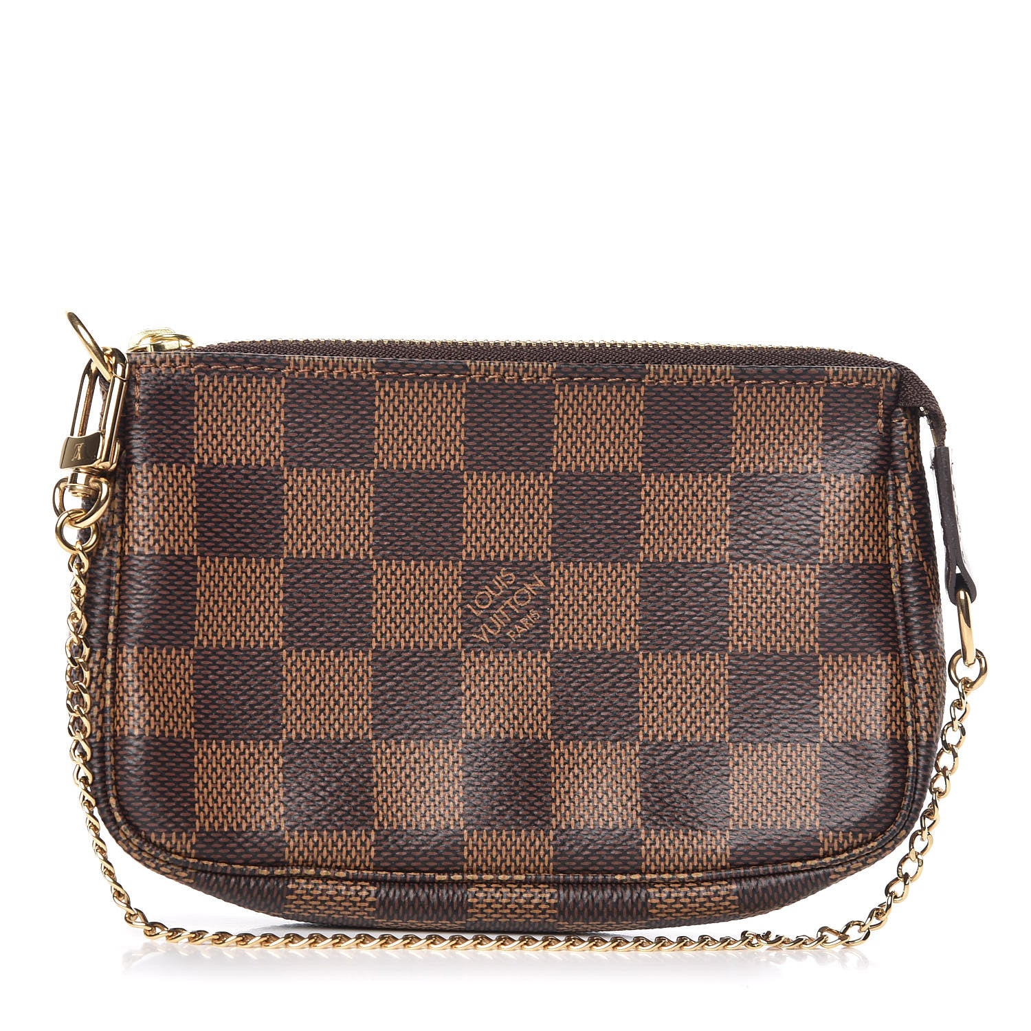 Louis Vuitton Damier Ebene Mini Pochette Accessories 1 of 8