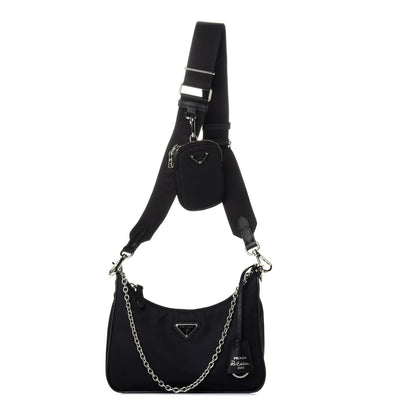 Prada Nylon Re-Edition 2005 Shoulder Bag Black 1 of 8