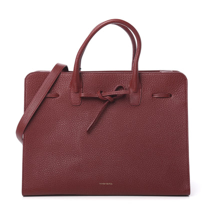 Mansur Gavriel Tumbled Calfskin Large Sun Bag Rococo 1 of 12