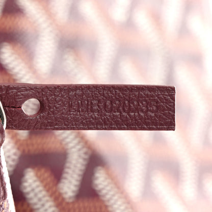 Goyard Goyardine Boheme Hobo Burgundy 8 of 11