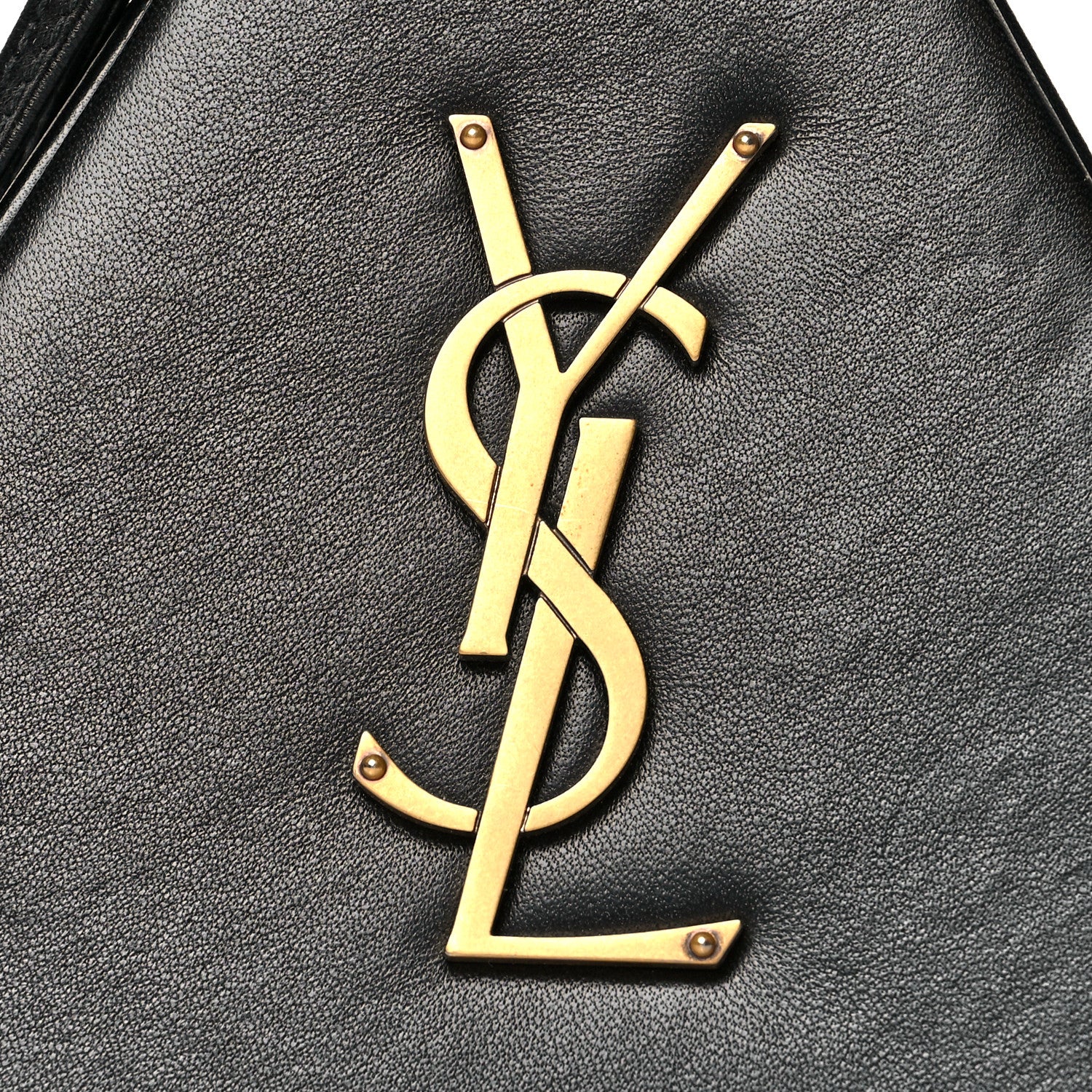 Saint Laurent Lambskin Pyramid Clutch Black 7 of 11