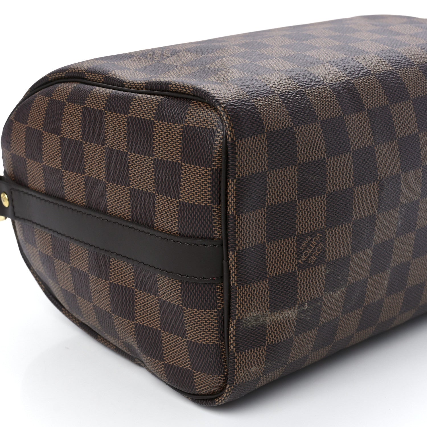 Louis Vuitton Damier Ebene Speedy Bandouliere 25 10 of 13