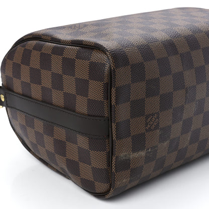 Louis Vuitton Damier Ebene Speedy Bandouliere 25 10 of 13