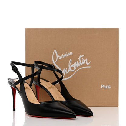 Christian Louboutin Kid Jenlove 85 Pumps 39.5 Black 10 of 10