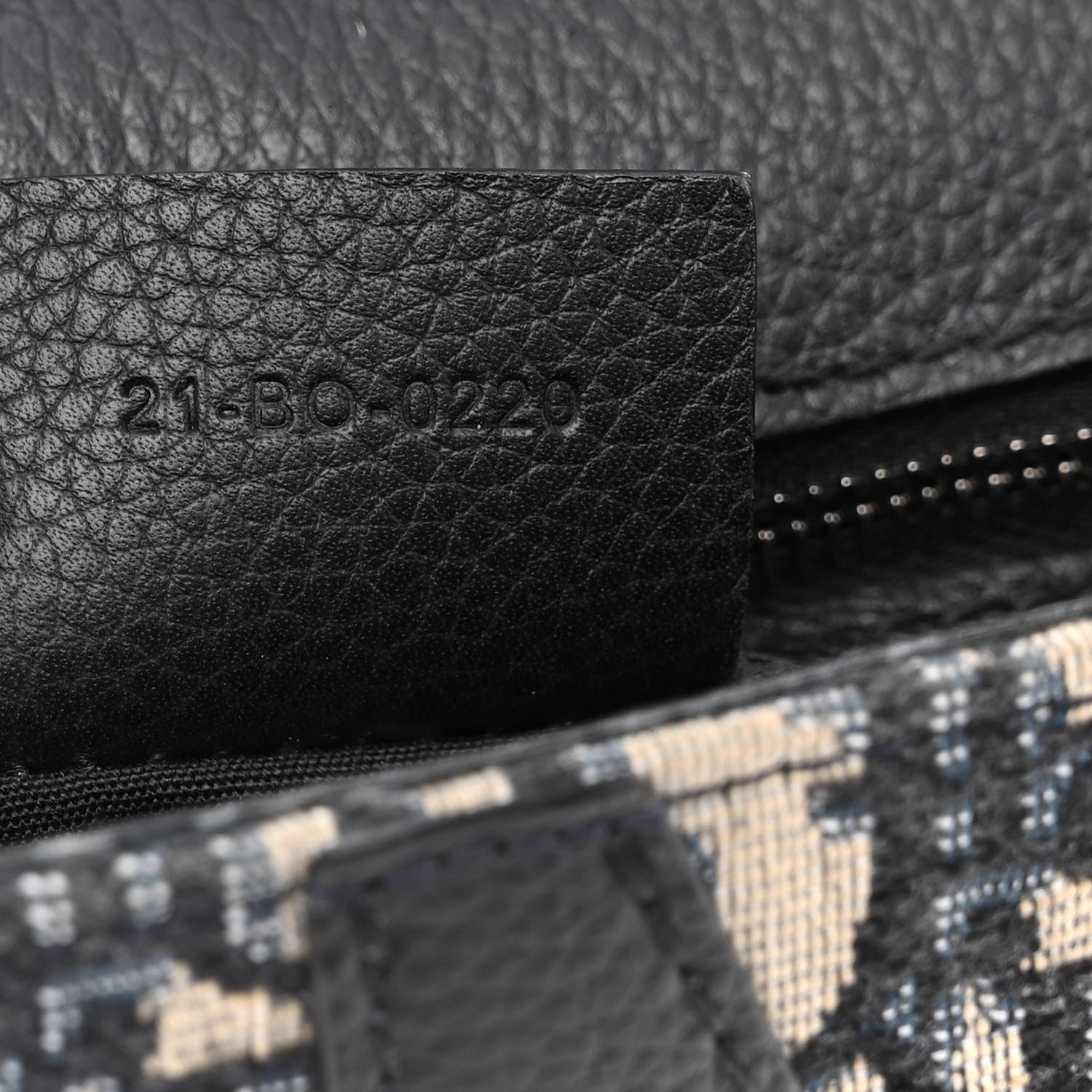 Christian Dior Oblique Saddle Pouch Blue 7 of 11