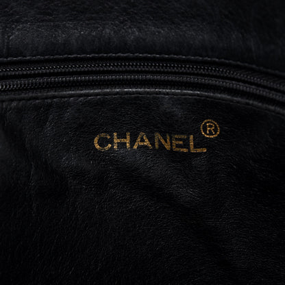 Chanel Lambskin CC Tote Black 6 of 23