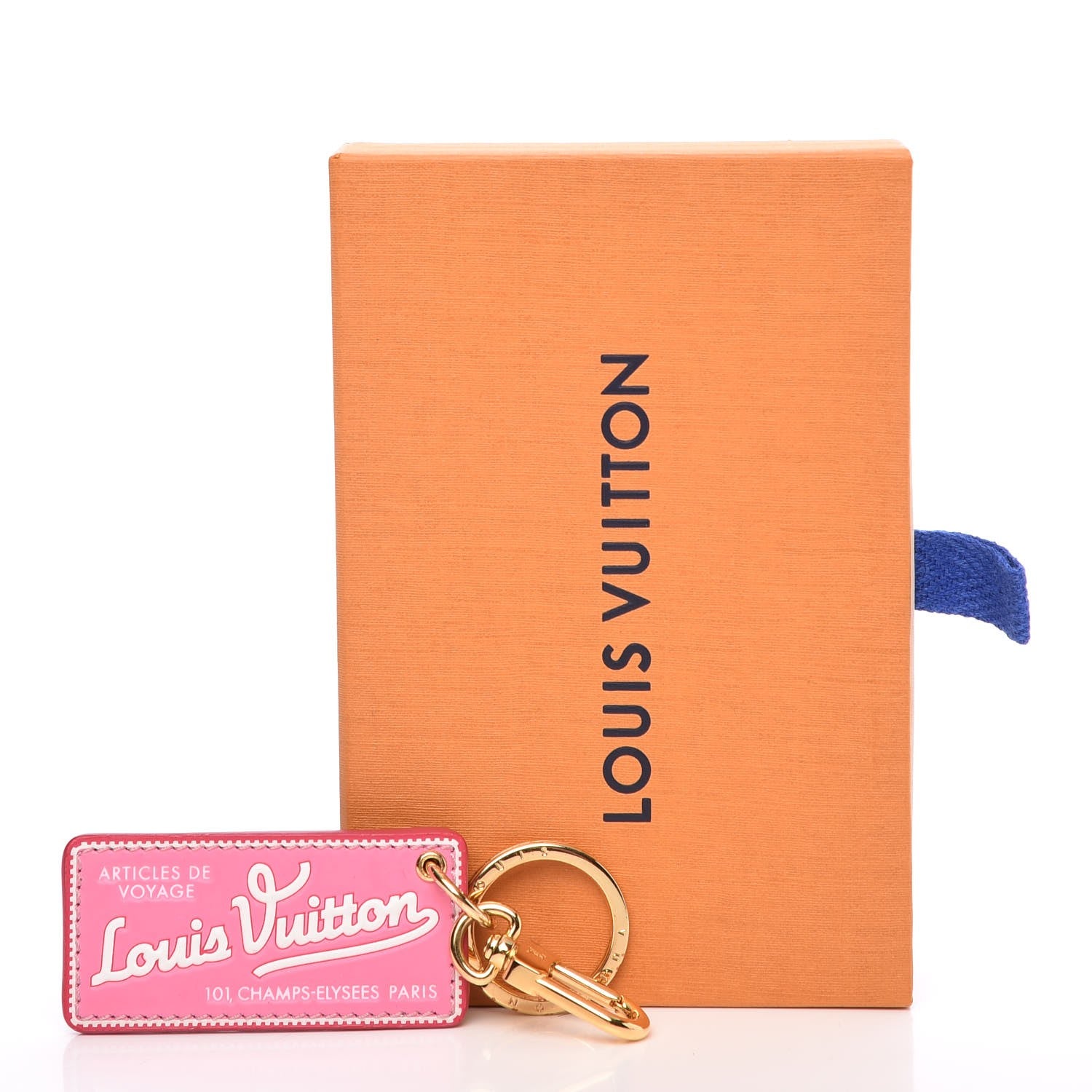 Louis Vuitton Calfskin World Tour BB Bag Charm Key Holder 5 of 5
