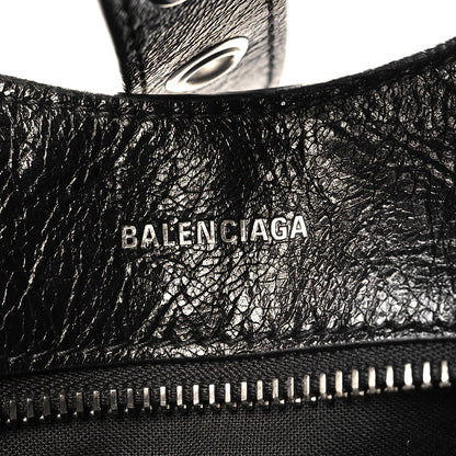 Balenciaga Agneau Arena Medium Le Cagole Carry All Bag Black 6 of 10