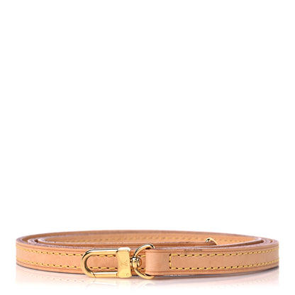 Louis Vuitton Vachetta 12mm Long Shoulder Strap VVN 1 of 5