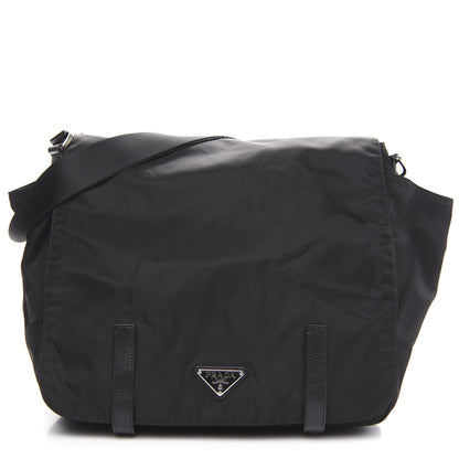 Prada Nylon Vela Sport Messenger Bag Black 1 of 7