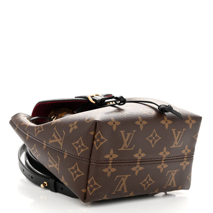 Louis Vuitton Monogram BB Montsouris NM Backpack Black 4 of 9