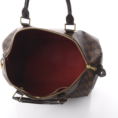 Louis Vuitton Damier Ebene Speedy 35 8 of 18