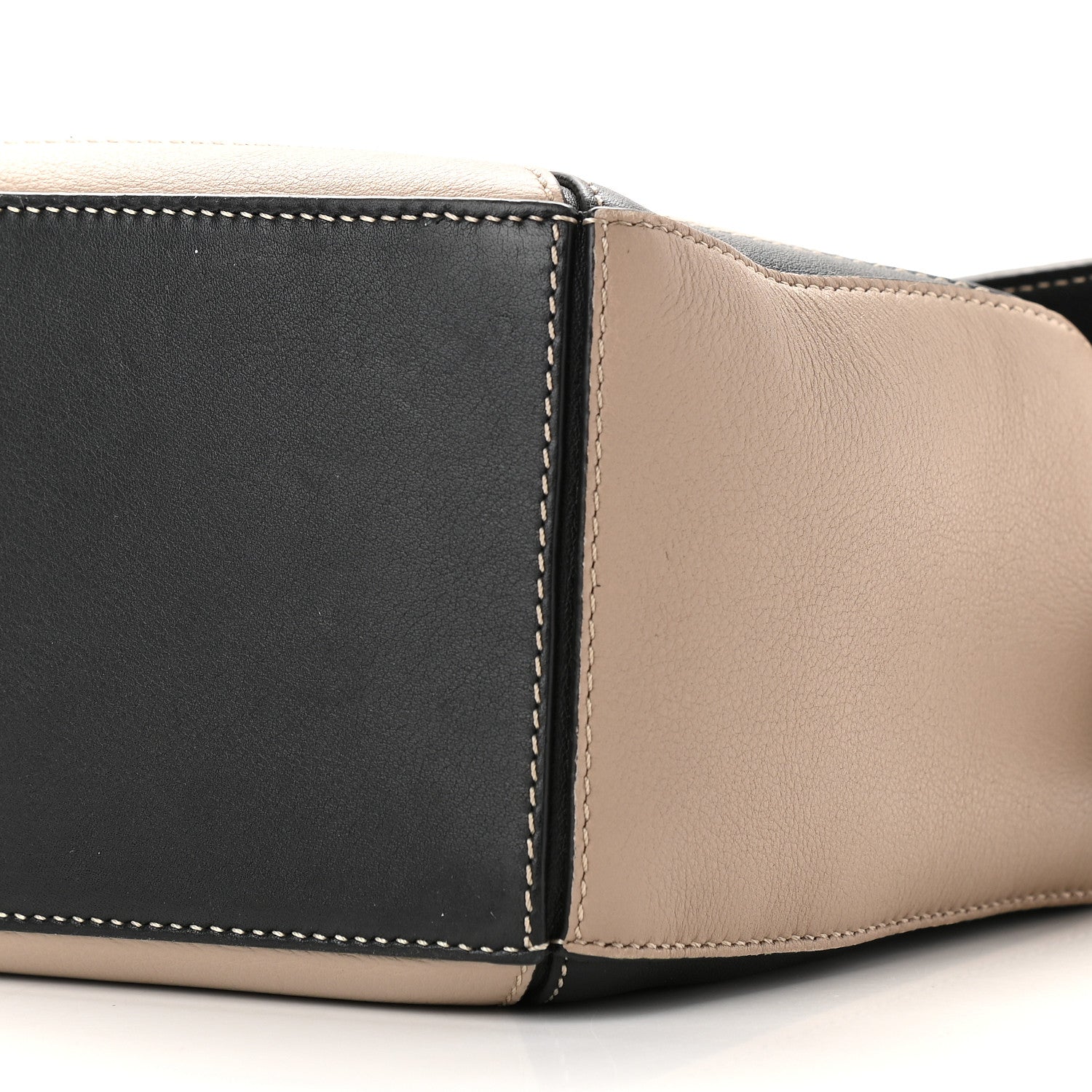 Loewe Calfskin Small Puzzle Bag Black Taupe 6 of 9
