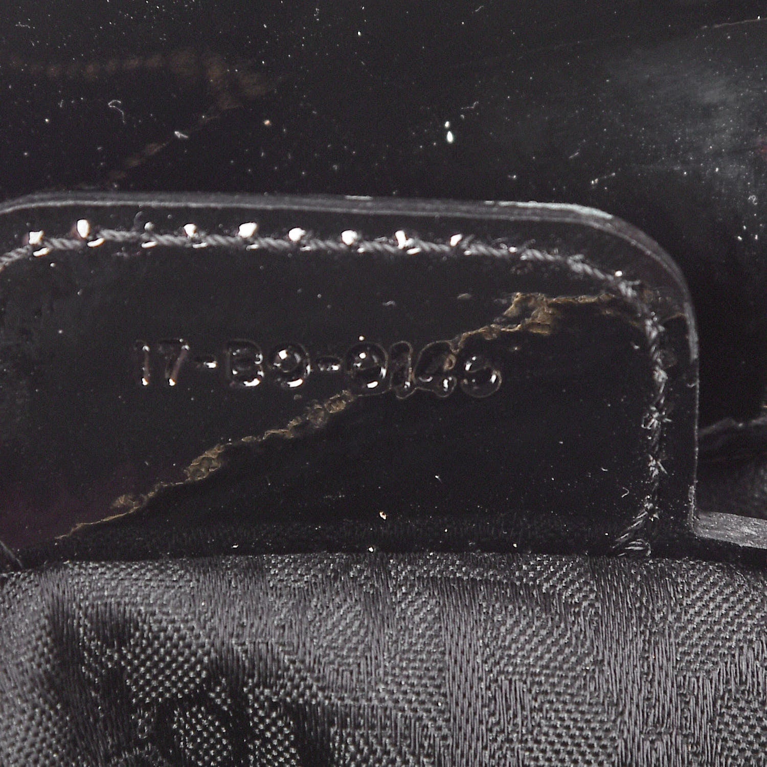 Christian Dior Patent Cannage Large Lady Dior Black 7 of 9