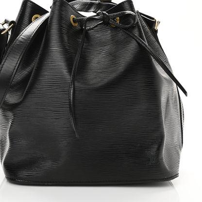 Louis Vuitton Epi Petit Noe Black 7 of 11